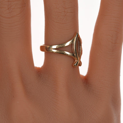 sz7.25 Retired James Avery 14k Ichthus fish ring