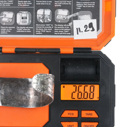 6.75" 1940's Fred Harvey Era Sterling Arrow cuff bracelet - Estate Fresh Austin