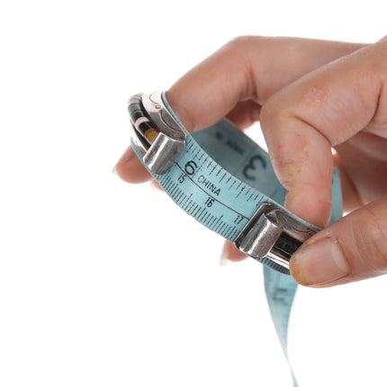 6.75" EB Vintage Native American Heishi Sterling silver cuff bracelet - Estate Fresh Austin