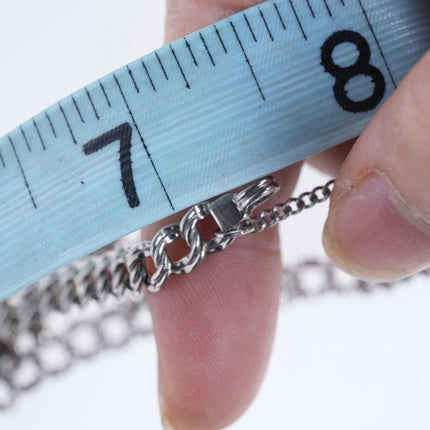 6.75" James Avery Sterling silver Charm bracelet with lots of charms - Estate Fresh Austin