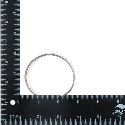 6.75" Kee Joe Benally Navajo Sterling - turqoise & Jet inlay cuff bracelet - Estate Fresh Austin