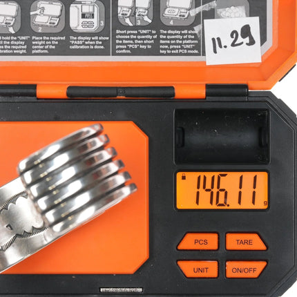 6.75" Orville Tsinnie Navajo 14k/Sterling sugilite cuff bracelet - Estate Fresh Austin