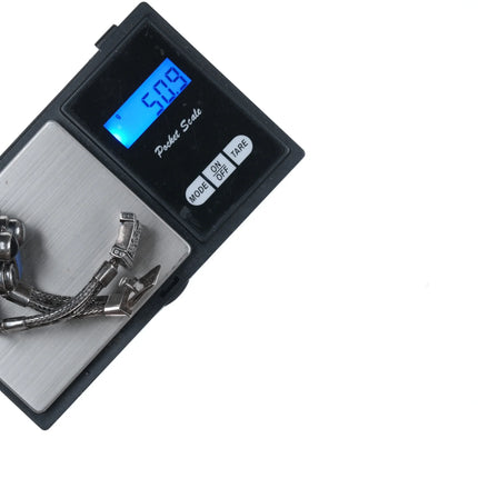 6.75" Retro Byzantine Sterling Lapis, Amethyst, and Mabe pearl bracelet - Estate Fresh Austin