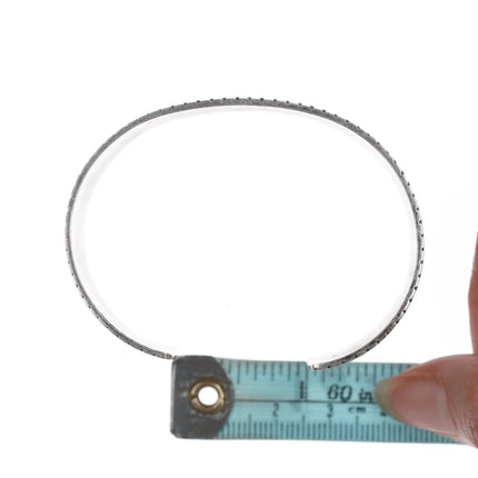 6.75" Richard and Rita Begay Navajo sterling Kachina overlay cuff bracelet - Estate Fresh Austin