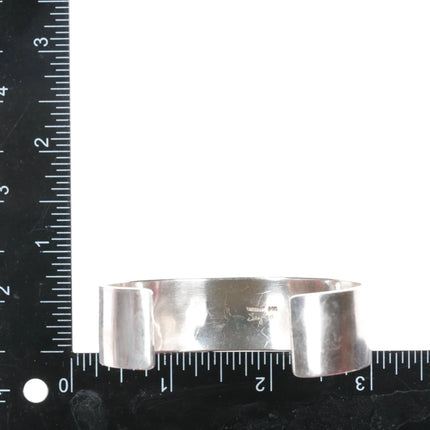 6.75" Robert Taylor Navajo Sterling/14k gold kokopelli cuff bracelet - Estate Fresh Austin