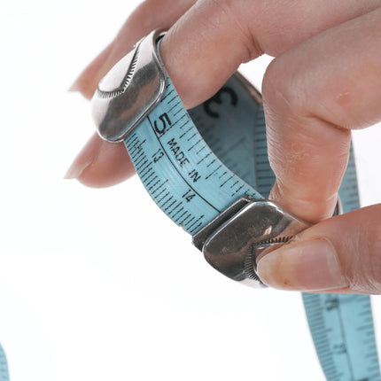 6.75" Roland Begay Sterling Storyteller Overlay cuff bracelet - Estate Fresh Austin