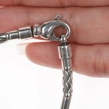 6.75" Tiffany Sterling Aztec bracelet - Estate Fresh Austin