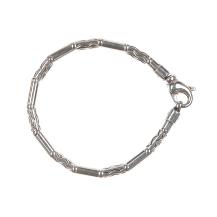 6.75" Tiffany Sterling Aztec bracelet - Estate Fresh Austin