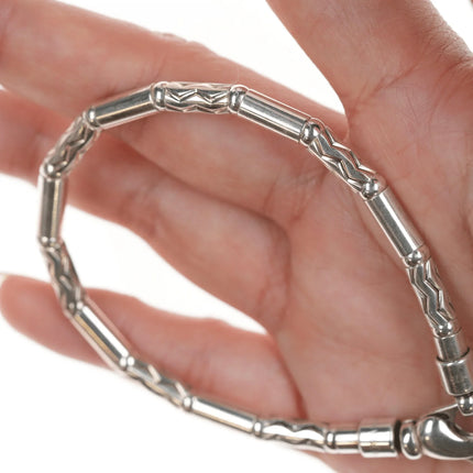 6.75" Tiffany Sterling Aztec bracelet - Estate Fresh Austin