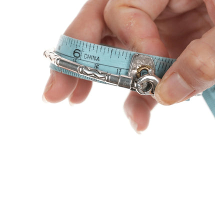 6.75" Tiffany Sterling Aztec bracelet - Estate Fresh Austin