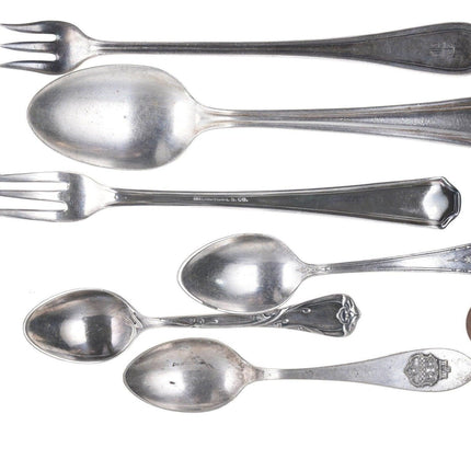 6pcs Vintage Hotel silverplate flatware - Estate Fresh Austin