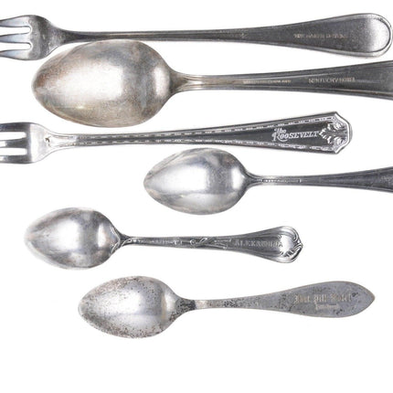 6pcs Vintage Hotel silverplate flatware - Estate Fresh Austin
