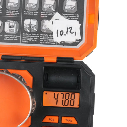 7.12" Nora Bill Navajo sterling repousse cuff bracelet - Estate Fresh Austin