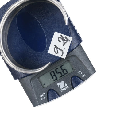 7.12" Ronnie Hurley Navajo Sterling cuff bracelet with copper sun - Estate Fresh Austin