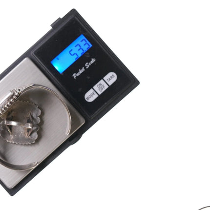 7" 1940's Navajo Sterling and Agate bracelet with matching size 6.75 ring - Estate Fresh Austin