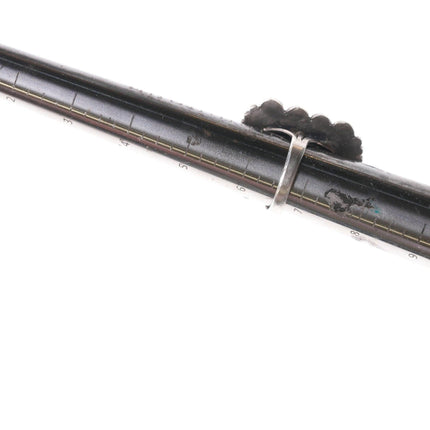 7" 1940's Navajo Sterling and Agate bracelet with matching size 6.75 ring - Estate Fresh Austin