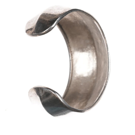 7.625" Retro Los Ballesteros Modernist sterling cuff bracelet - Estate Fresh Austin