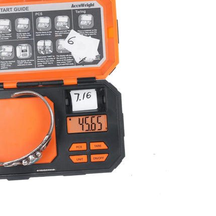 7" c1930's Navajo silver and turquoise hearts cuff bracelet - Estate Fresh Austin