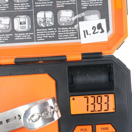 7" Ray Tafoya Navajo 14k/Sterling heavy cuff bracelet - Estate Fresh Austin