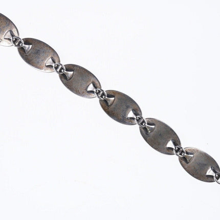 7" Retired James Avery Overlay Sterling Native American Style bracelet - Estate Fresh Austin