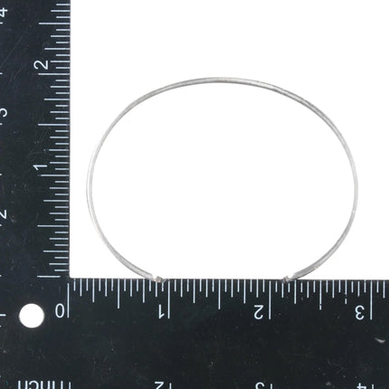 7" Roy Tawahongva hopi overlay cuff bracelet with rainclouds sterling - Estate Fresh Austin