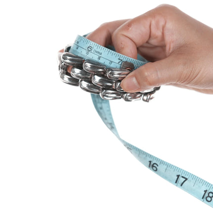 7" William Spratling Sterling Snake Scale link bracelet - Estate Fresh Austin