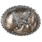 70's-80's Native American sterling/gold filled eagle belt buckle - Estate Fresh Austin