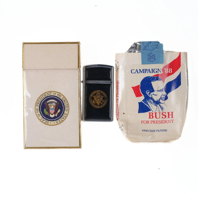 70's-80's Presidential tobacco memorabilia US department of state zippo - Estate Fresh Austin