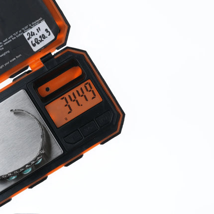 7.25" 30's-40's Navajo silver and turquoise cuff bracelet - Estate Fresh Austin