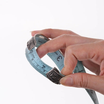 7.25" Navajo Sterling silver Sugilite heavy stamped silver row cuff bracelet - Estate Fresh Austin