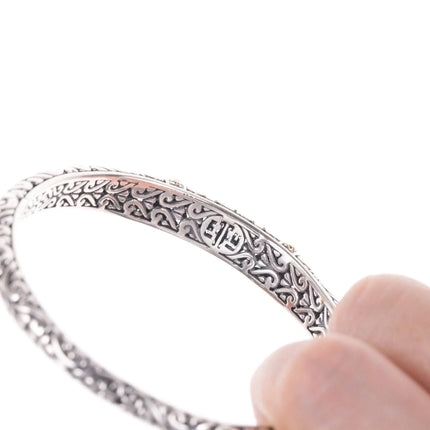 7.5" Effy 18k/Sterling bracelet - Estate Fresh Austin