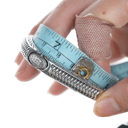 7.5" Greek Konstantino silver Bracelet - Estate Fresh Austin