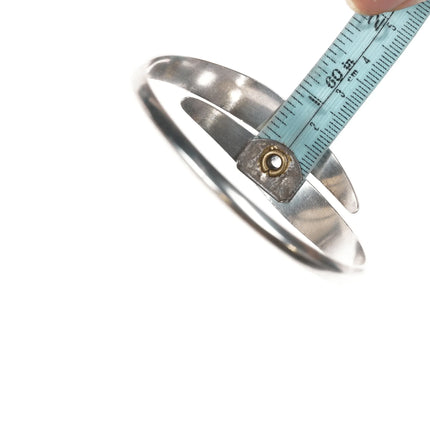 7.5" Retro Norwegian David Andersen Sterling Modernist bangle bracelet - Estate Fresh Austin