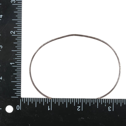 7.5" Val Tsosie Navajo sterling kokopelli cuff bracelet - Estate Fresh Austin