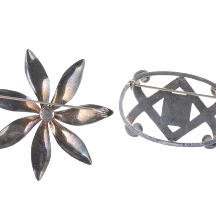 Bjarne Meyer (1896-1949) and HK Denmark Brooch pair