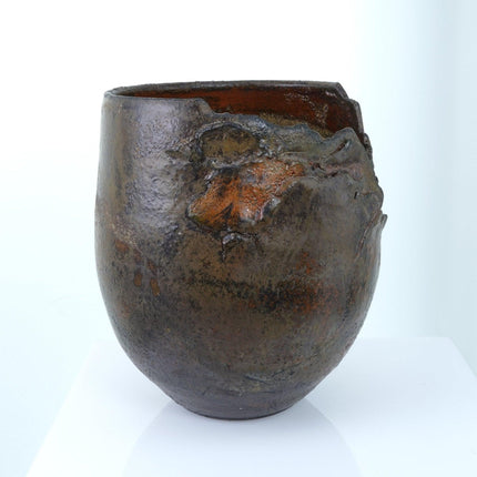 Abstract Raku Planter Vase - Estate Fresh Austin