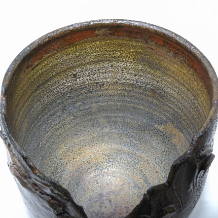 Abstract Raku Planter Vase - Estate Fresh Austin