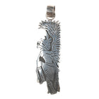 Adrian Sanchez Hopi sterling warrior pendant - Estate Fresh Austin