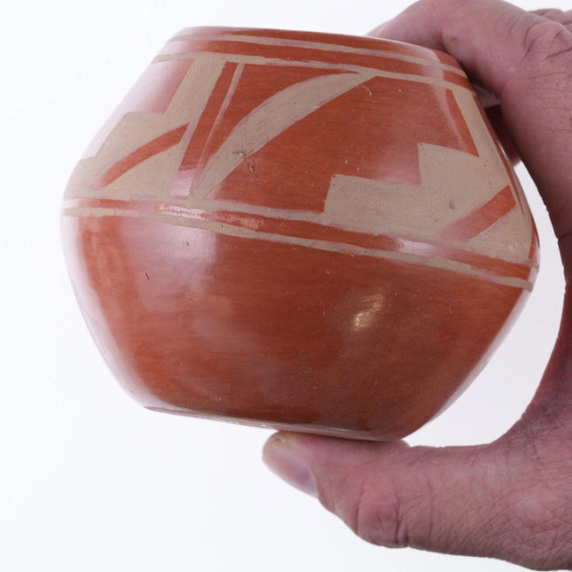 Albert & Josephine Vigil (1927-2009) San Ildefonso pottery vessel - Estate Fresh Austin