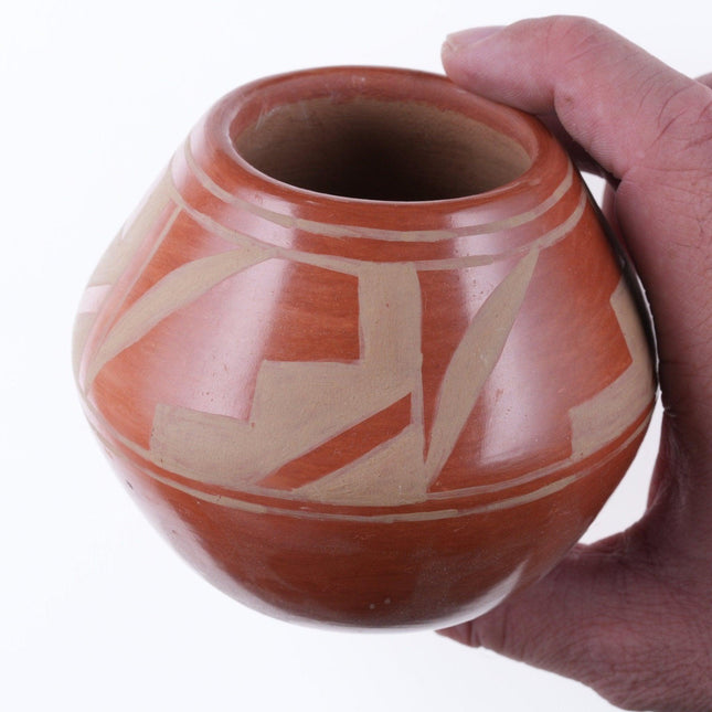 Albert & Josephine Vigil (1927 - 2009) San Ildefonso pottery vessel - Estate Fresh Austin