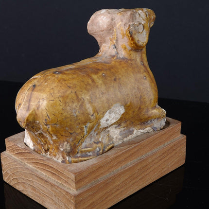 Ancient Eastern Ram figure with Provenance from the Estate Of Hugh McMath Univer - Estate Fresh Austin