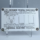 Anique General Electric Instrument Potential Transformer Porcelain Sign GE - Estate Fresh Austin