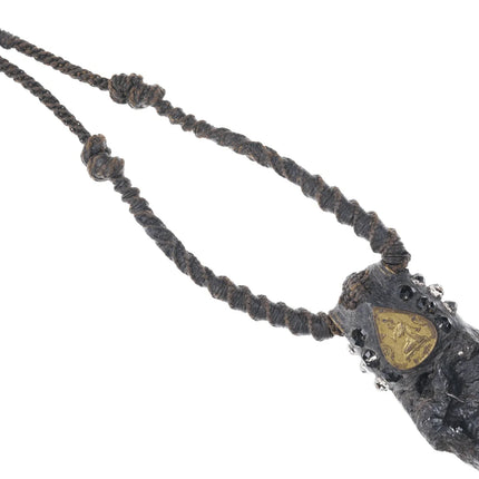 Anothai Hansen (Thailand/ New York) Artisan 7 color stone and crystal necklace - Estate Fresh Austin