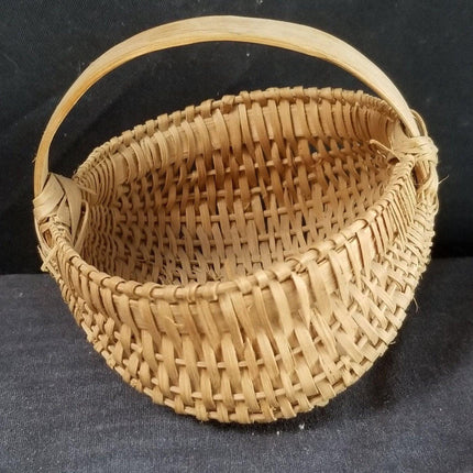 Antique 19th century Miniature Buttocks Basket 3" x 3.25" - Estate Fresh Austin