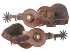 Antique Bronze cowboy spurs - Estate Fresh Austin