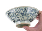 Antique Chinese blue underglaze bowl - Estate Fresh Austin