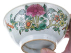 Antique Chinese Bowl with polychrome enamel - Estate Fresh Austin