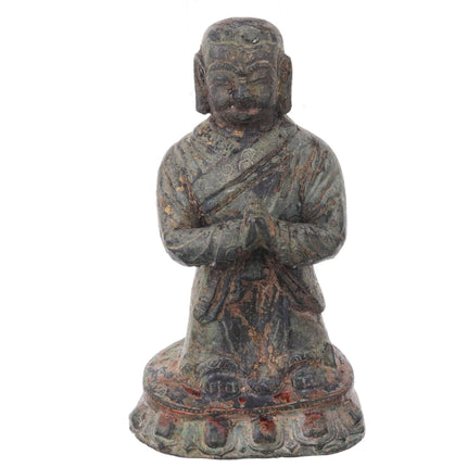 Antique Chinese Bronze Buddha - Estate Fresh Austin