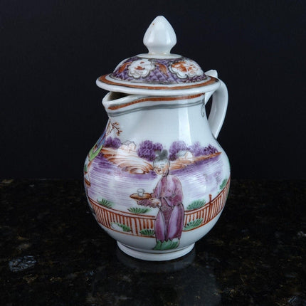 Antique Chinese Famille Rose Mandarin Famille rose Miniature teapot - Estate Fresh Austin