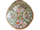 Antique Chinese Famille Rose Medallion Shrimp Dish Bowl - Estate Fresh Austin